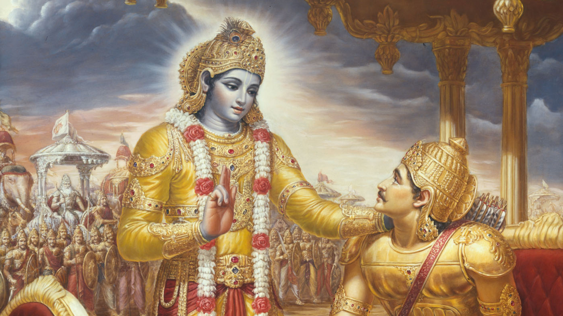 Bhagavad-gītā 16.24 – Devoto Hare Krishna